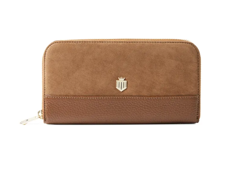 Fairfax and Favor Salisbury Purse Tan